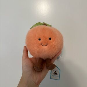 Jellycat Amuseables Peach NWT VHTF